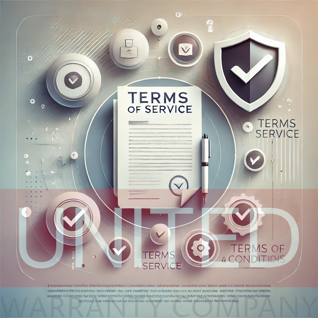 A realistic illustration depicting terms of service.